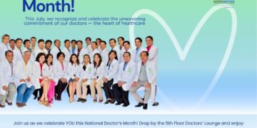 This July, we pay tribute to the unwavering dedication and compassion of our doctors — the true heart of healthcare. Join us at the 5th Floor Doctors’ Lounge for a day of appreciation with wholesome bites and a small token of gratitude. Thank you for your tireless service!